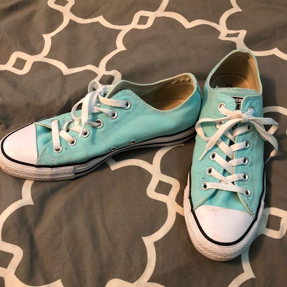 Light blue converse